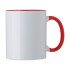 Кружка 300 мл керамічна для сублімації Voyager, колір червоний/білий - V6986-05