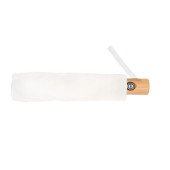 Парасолька складана автоматична Voyager Nell з rPET, колір білий - V7242-02