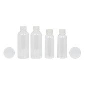 Дорожній набір ємностей для косметики Voyager, колір прозорий - V8976-00