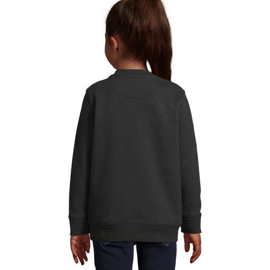 Світшот дитячий SOL'S Columbia, колір чорний - 0423931204A