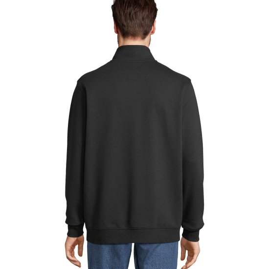 Світшот на блискавці SOL'S Cooper, колір чорний - 04240312XXS