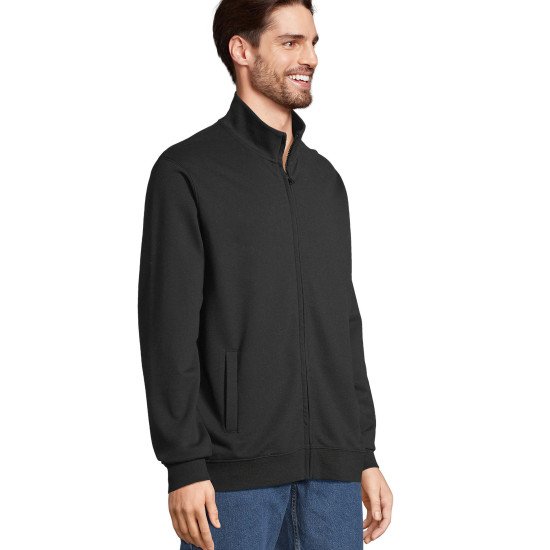 Світшот на блискавці SOL'S Cooper, колір чорний - 04240312XXS