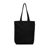 Сумка-шопер з довгими ручками SOL'S Tristan, колір насичений чорний - 04007309TUN