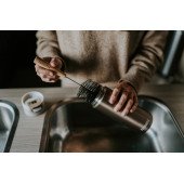 Набір Kambukka із 2 щіток для очищення всіх пляшок, колір чорний/бежевий - 11-07002