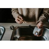 Набір Kambukka із 2 щіток для очищення всіх пляшок, колір чорний/бежевий - 11-07002