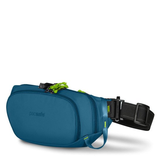 Сумка на пояс антизлодій Pacsafe Eco Anti-Theft Waist Pack, колір синій - 41104530