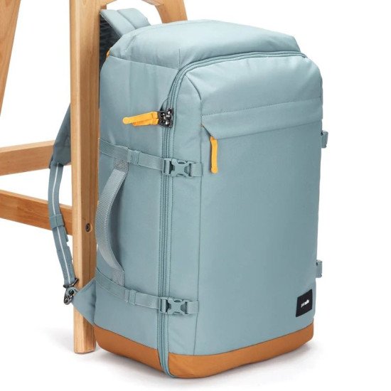 Рюкзак-сумка антизлодій Pacsafe GO Carry-on 44, колір свіжий м'ятний/помаранчевий - 35160528 Рюкзак-сумка антизлодій Pacsafe GO Carry-on 44, колір свіжий м'ятний/помаранчевий - 35160528