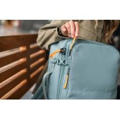 Рюкзак для подорожей антизлодій Pacsafe GO Carry-on 34, колір свіжий м'ятний/помаранчевий - 35155528