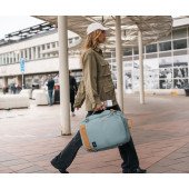 Рюкзак для подорожей антизлодій Pacsafe GO Carry-on 34, колір свіжий м'ятний/помаранчевий - 35155528