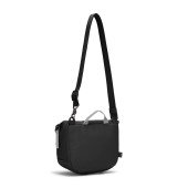 Сумка через плече антизлодій Pacsafe GO Saddle Crossbody, колір насичений чорний - 35140130