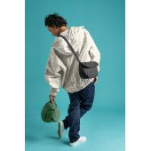 Сумка через плече антизлодій Pacsafe GO Saddle Crossbody, колір насичений чорний - 35140130