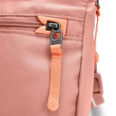 Сумка через плече антизлодій Pacsafe GO Saddle Crossbody, колір рожевий - 35140340