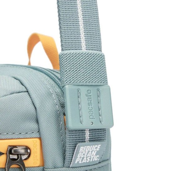 Сумка через плече антизлодій Pacsafe GO Festival Crossbody, колір свіжий м'ятний - 35170528 Сумка через плече антизлодій Pacsafe GO Festival Crossbody, колір свіжий м'ятний - 35170528