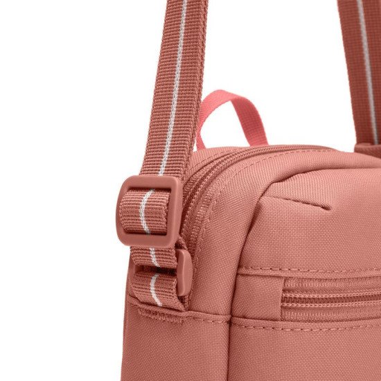 Сумка через плече антизлодій Pacsafe GO Micro Crossbody, колір рожевий - 35130340
