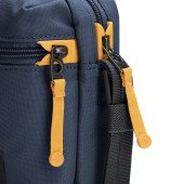 Сумка через плече антизлодій Pacsafe GO Micro Crossbody, колір темно-синій/жовтий - 35130651