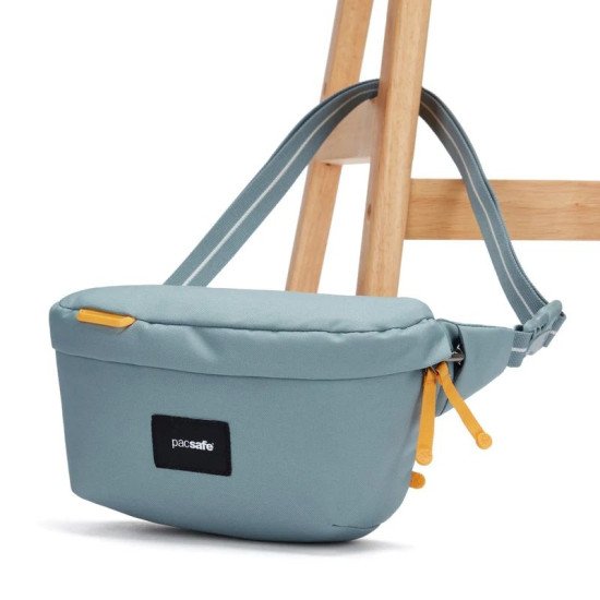 Сумка через плече антизлодій Pacsafe GO Sling, колір свіжий м'ятний - 35100528