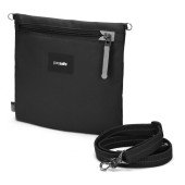Сумка через плече антизлодій Pacsafe GO Crossbody, колір насичений чорний - 35125130