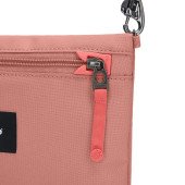 Сумка через плече антизлодій Pacsafe GO Crossbody, колір рожевий - 35125340