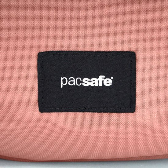 Сумка через плече антизлодій Pacsafe GO Crossbody, колір рожевий - 35125340