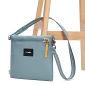 Сумка через плече антизлодій Pacsafe GO Crossbody, колір свіжий м'ятний - 35125528