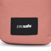 Сумка через плече антизлодій Pacsafe GO Tech Crossbody, колір рожевий - 35175340