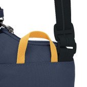 Сумка через плече антизлодій Pacsafe GO Tech Crossbody, колір темно-синій/жовтий - 35175651