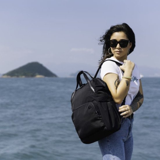 Рюкзак жіночий антизлодій Pacsafe CX Convertible, колір чорний - 20420138