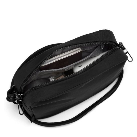 Сумка через плече жіноча антизлодій Pacsafe Citysafe CX square Crossbody, колір чорний - 20436138 Сумка через плече жіноча антизлодій Pacsafe Citysafe CX square Crossbody, колір чорний - 20436138