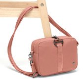 Сумка через плече жіноча антизлодій Pacsafe Citysafe CX square Crossbody, колір рожевий - 20436340 Сумка через плече жіноча антизлодій Pacsafe Citysafe CX square Crossbody, колір рожевий - 20436340