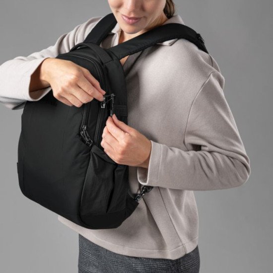 Рюкзак міський антизлодій Pacsafe LS350, колір чорний - 40134138
