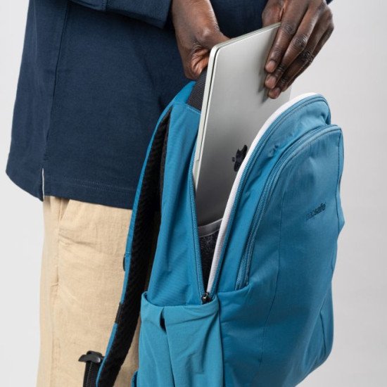 Рюкзак міський антизлодій Pacsafe LS350, колір синій - 40134530