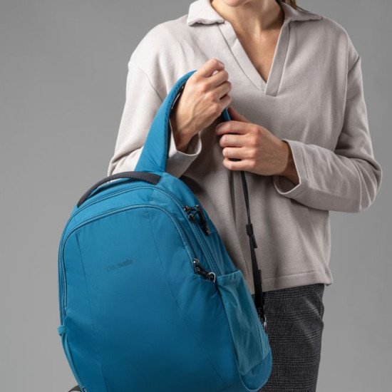 Рюкзак міський антизлодій Pacsafe LS350, колір синій - 40134530