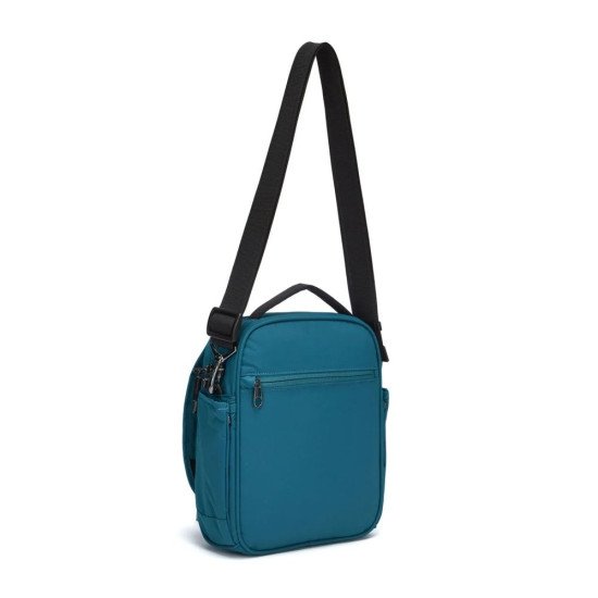 Сумка через плече антизлодій Pacsafe LS200 Crossbody, колір синій - 40133530