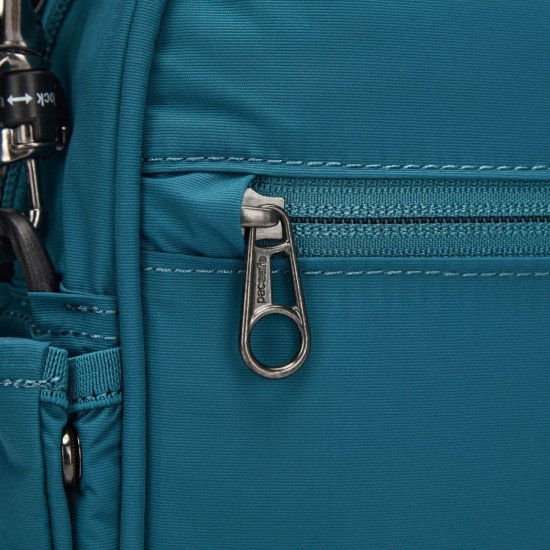 Сумка через плече антизлодій Pacsafe LS200 Crossbody, колір синій - 40133530
