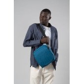 Сумка через плече антизлодій Pacsafe LS200 Crossbody, колір синій - 40133530