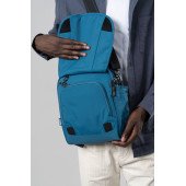 Сумка через плече антизлодій Pacsafe LS200 Crossbody, колір синій - 40133530