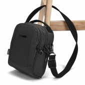 Сумка через плече антизлодій Pacsafe LS100 Crossbody, колір чорний - 40131138