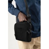 Сумка через плече антизлодій Pacsafe LS100 Crossbody, колір чорний - 40131138