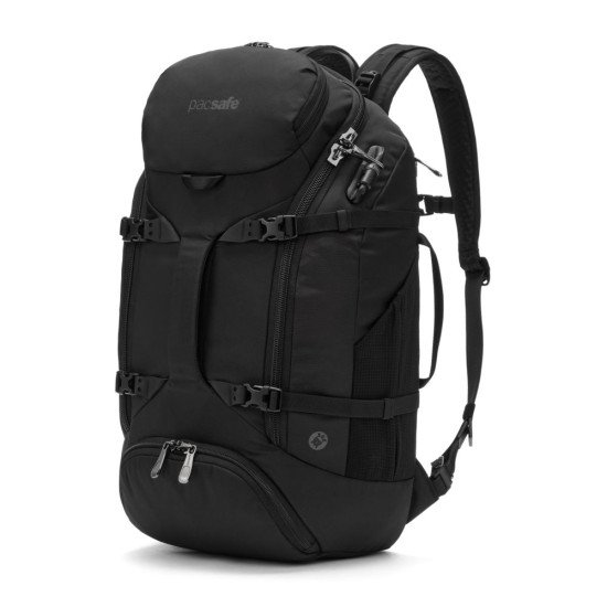 Рюкзак туристичний антизлодій Pacsafe EXP35 travel, колір чорний - 60315100 Рюкзак туристичний антизлодій Pacsafe EXP35 travel, колір чорний - 60315100