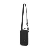 Гаманець антизлодій Pacsafe RFIDsafe Tech crossbody, колір чорний - 11060100