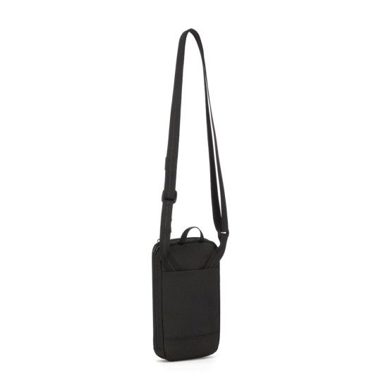 Гаманець антизлодій Pacsafe RFIDsafe Tech crossbody, колір чорний - 11060100