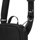 Гаманець антизлодій Pacsafe RFIDsafe Tech crossbody, колір чорний - 11060100