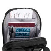 Гаманець антизлодій Pacsafe RFIDsafe Tech crossbody, колір чорний - 11060100