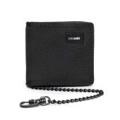Гаманець антизлодій Pacsafe RFIDsafe Z100 Zipper, колір чорний - 10605100