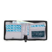 Гаманець антизлодій Pacsafe RFIDsafe Z100 Zipper, колір чорний - 10605100