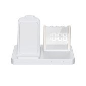 Бездротовий зарядний пристрій з годинником Time Dock, TM TEG