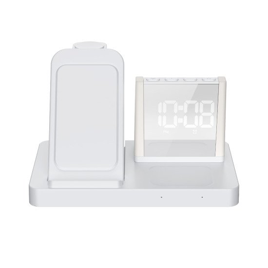 Бездротовий зарядний пристрій з годинником Time Dock, TM TEG